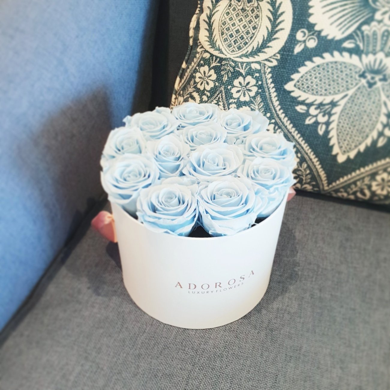blue rose, long lasting roses, preserved roses, preserved flowers, rose delivery sydney, rose box sydney, flower box sydney, infinity roses sydney