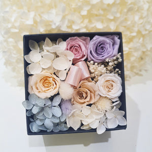 flower box, long lasting flowers, preserved flowers, rose box Sydney